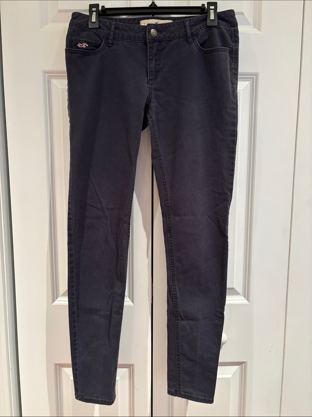 Hollister Low-Rise Black Skinny Jeans